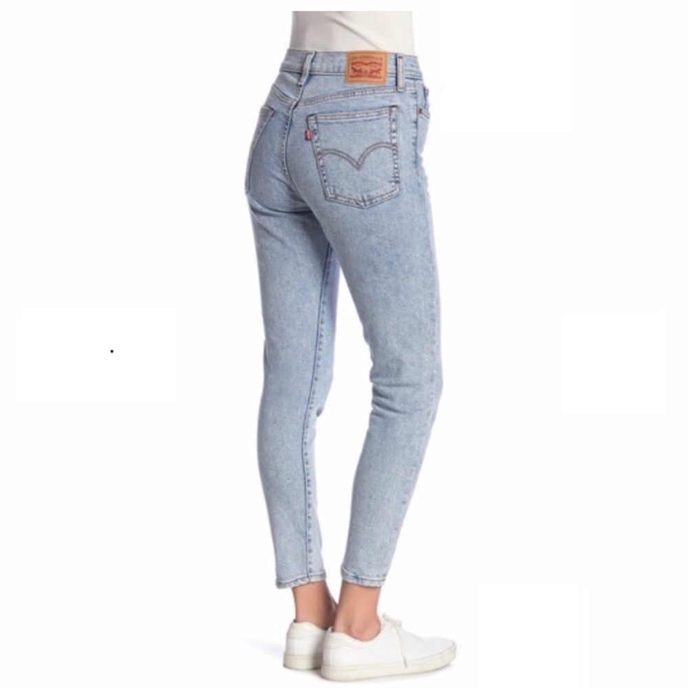 Levi’s Wedgie High Rise Skinny Jeans; sz28 - Picture 3 of 8